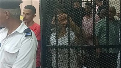  تحت حراسة أمنية مشددة.. وصول المتهمين بإنهاء حياة الخواجة جواهرجي بولاق