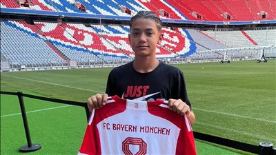 موهبة بايرن ميونيخ يقترب من الدوري المصري