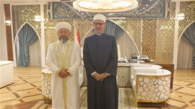 مفتيا مصر وكازاخستان يبحثان أوجه تعزيز التعاون
