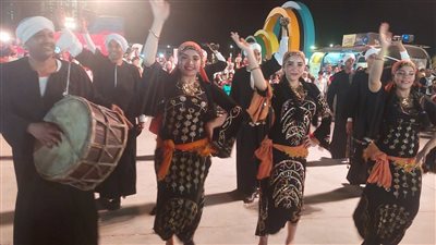 عروض طلائع الشاطبي وشعبيات سوهاج تزين مهرجان العلمين في أسبوعه الأخير