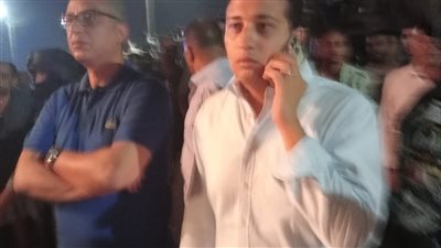 محافظ الفيوم ونائبه يتفقدًا موقع حادث سنورس