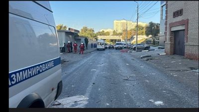 هجوم أوكراني  بالمسيرات على مباني سكنية في روسيا