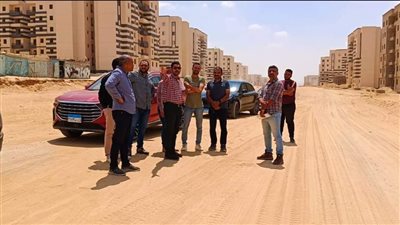 رئيس جهاز العبور الجديدة يتابع أعمال الإسكان الاجتماعي والخدمات