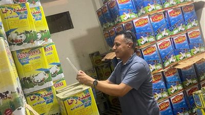 ضبط 3 أطنان جبنة بيضاء ولانشون مجهول المصدر بالإسماعيلية 