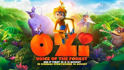فيلم OZI: VOICE OF THE FOREST في دور العرض المصرية