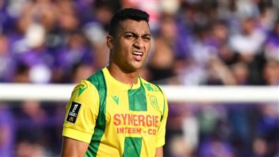 مصطفى محمد يشارك بديلا في تعادل نانت مع سانت إيتيان بالدوري الفرنسي 