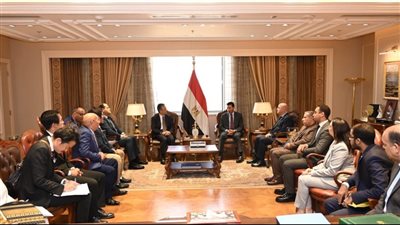 وزير الشباب والرياضة يبحث مع سفير اليابان سبل تعزيز أوجه التعاون المشترك