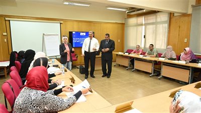 نائب رئيس جامعة الفيوم يفتتح دورة تدريب المدربين التمهيدية للخريجين فى القطاع الصحى 
