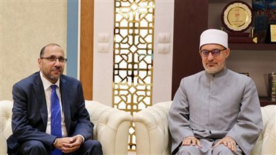 مفتي الجمهورية يستقبل نائب رئيس مجلس الإفتاء السويدي لتعزيز التعاون