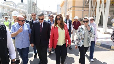 وزيرة التنمية المحلية ومحافظ الإسكندرية يتفقدان مع عددا من المشروعات التنموية بالمحافظة