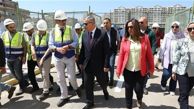 وزيرة التنمية المحلية تتفقد عدداً من المشروعات التنموية بالإسكندرية 
