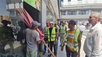 حملة مكبرة تستهدف 3 أحياء في العبور الجديدة 