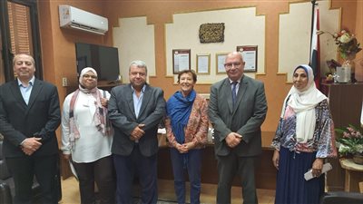 بحوث الأمصال واللقاحات يستقبل وفدا من 