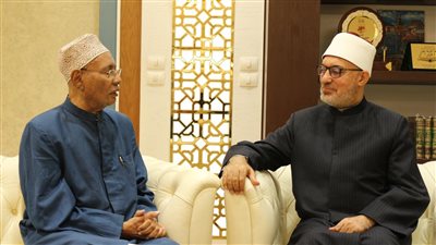 مفتي الجمهورية يستقبل نظيره الكيني لتهنئته بتولي مهام منصب الإفتاء