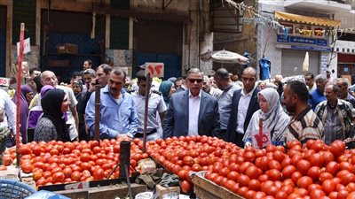ارتفاع الحرارة يشعل أسعار الخضراوات والفاكهة بالإسكندرية 