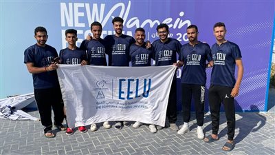 مشاركة الجامعة المصرية للتعلم الإلكتروني في مهرجان العلمين 