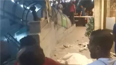 بعد الحادث.. حى شرق الإسكندرية يكشف أسباب انهيار أجزاء عقار كليوباترا 