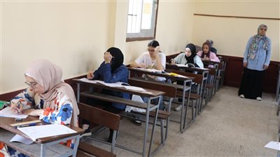 طلاب الثانوية العامة يؤدون امتحانات ملاحق الكيمياء والجغرافيا بعد غد