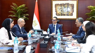 وزير الاستثمار والتجارة  يلتقى المدير التنفيذي لمجموعة سان جوبان مصر لاستعراض استثمارات الشركة