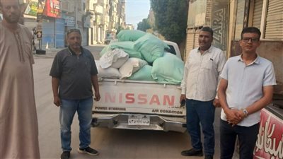 الفيوم: ضبط 1230 كيلو دقيق مدعم قبل بيعه بالأسواق 