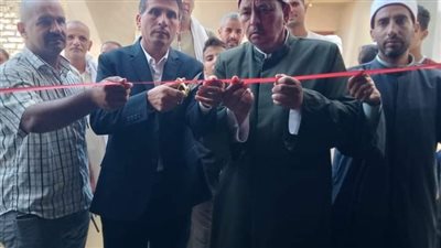 افتتاح مسجد عزبة الحلو بطحا بوش في بني سويف