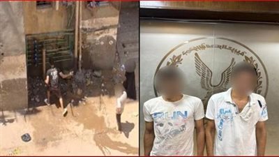 ضبط عصابة سرقة عدادات المياه بالمقطم  