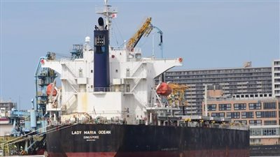 وصول 63 ألف طن قمح أوكراني لميناء سفاجا البحري