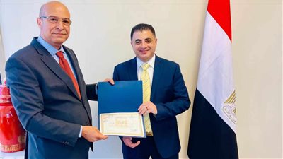 القنصلية المصرية بلوس أنجلوس تكرم المهندس نبيه يوسف أحد أعلام الجالية المصرية بالولايات المتحدة