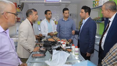 96 محضر مخالفات متنوعة بحملة مرافق سوهاج بجرجا