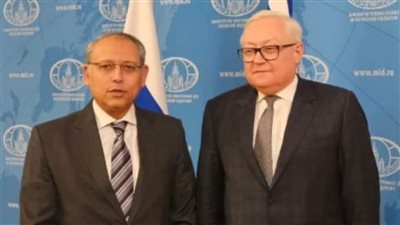 سفير مصر في موسكو يلتقي نائب وزير خارجية روسيا