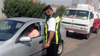  ضبط 49112 مخالفة مرورية متنوعة