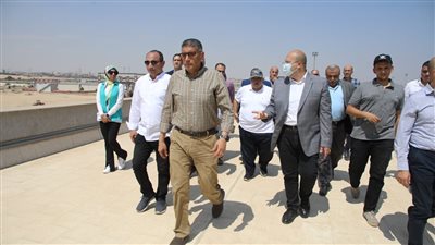 محافظ الجيزة يعاين موقع إنشاء مصنع تحويل المخلفات إلى طاقة كهربائية بأبو رواش