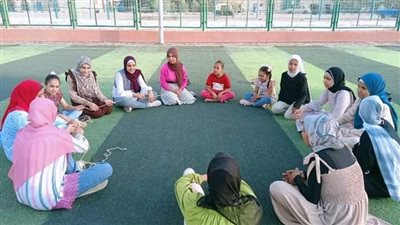 لقاءات فريق ريحانة بمركز شباب المراشدة بقنا 