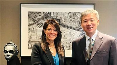 «المشاط» تبحث مع رئيس «MCDF» الاستفادة من منح إعداد دراسات الجدوى