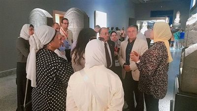 أساتذة طب العيون يشيدون بالمتحف اليونانى الرومانى بالأسكندرية