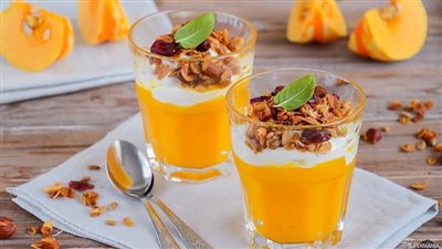مهلبية القرع.. لمسة مبتكرة لحلوى غنية وصحية