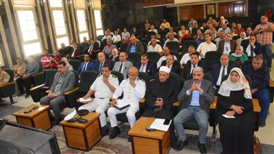 محافظ الغربية  يعقد إجتماع تنسيقي لمجابهة الأزمات والكوارث صقر 138