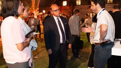 رئيس الرقابة المالية يشارك في حفل السفارة البريطانية لتخريج مشاريع مناخية مصرية 