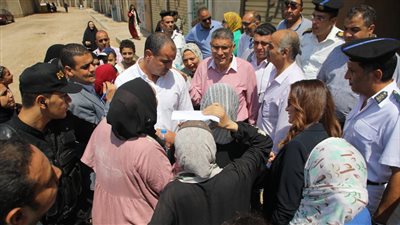 محافظ الجيزة يتفقد مشروع الإسكان البديل بروضة السودان 