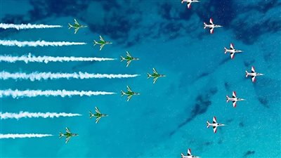 خلال ساعات .. العلمين تستضيف معرض مصر الدولي للطيران