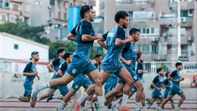  فقرة بدنية للاعبي الزمالك في الجيم بمران اليوم