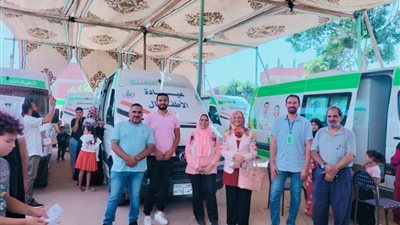 المنوفية: الكشف علي 8454 مريض ضمن القوافل العلاجية بشهر أغسطس