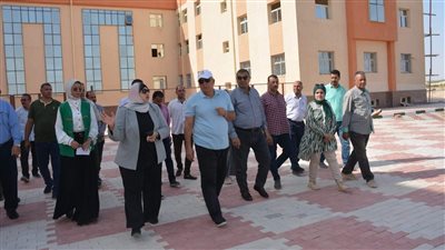 محافظ الوادي الجديد يتفقّد التشطيبات النهائية بـ 
