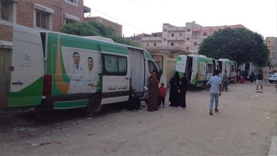 أهالى برج العرب بالإسكندرية: سعداء بقوافل الصحة.. أنقذت حياة المواطنين 