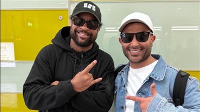 أحمد سعد يمازح الجمهور بصورة مع شاجي ويتصدر الترند بأغنية بنت ناس