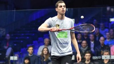 علي فرج يتوج ببطولة سنغافورة المفتوحة للاسكواش