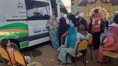  الكشف على  1464 مريض بقرية السبخاوية الدقهلية 