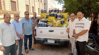 تحرير 2568 محضراً تموينياً متنوعاً بالفيوم  خلال شهر أغسطس