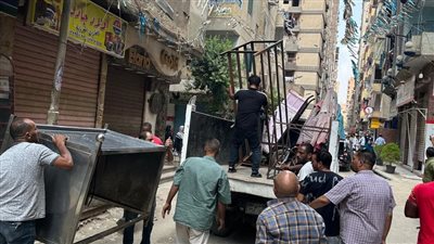الجيزة تفتح شارع أبو عبيدة بن الجراح بعد رفع تعديات الباعة الجائلين