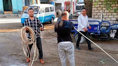 مياه قنا: تحرير 40 محضر رش مياه بالشوارع